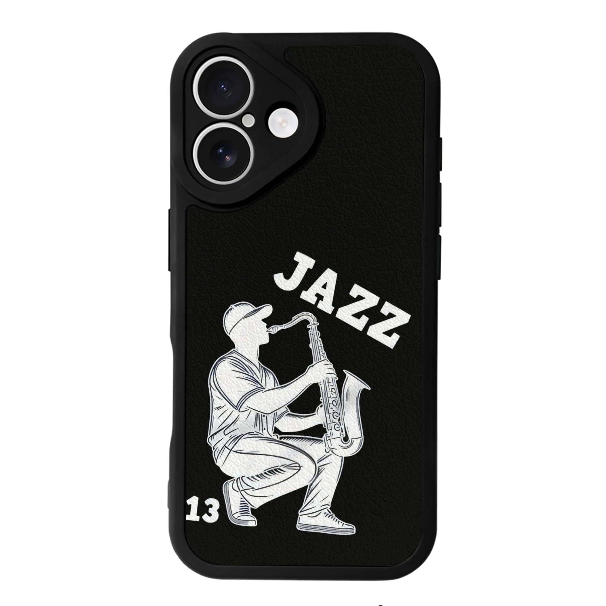 Jazz Chisholm Jr. 21 IPhone 16 Silicone Leather Case – UV Print, Lambskin Texture – Perfect Fit, Wireless Charging Compatible, Scratch Resistant, Precise Cutouts – Stylish Protection For IPhone 16